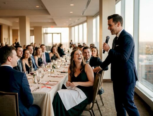 Peremees kaasab külalised aktiivselt pidulikku programmi.