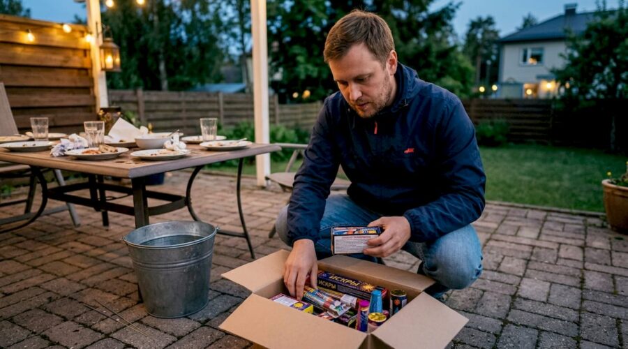 Kuidas Eestis 2026 seaduslikult ilutulestikku peol tulistada